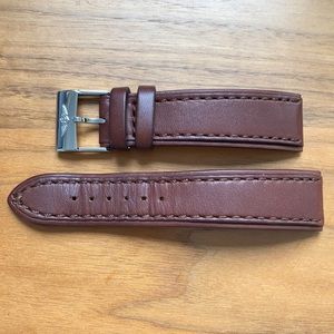 Breitling 22/20mm Brown Leather Strap 481x
